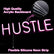 USB Powered Hustle Sign White or Pink Ready-Made LED Signs
