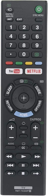 Replacement TV Remote Control TX300P KS07 For SONY BRAVIA NETFLIX TV Accessories