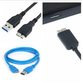 USB 3.0 Male A to Micro B Cable Cord for External Hard Drive PC Accessories