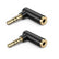 3.5mm Aux Stereo 90° Male to Female Audio Adapter AV adapters AV adapters