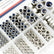 175PCS Stainless Steel Locknuts Screw Cap Assortment Kit DIY & Home Tools