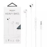 3.5mm AUX Stereo Wired Earphones Headphones Heavy Bass W/ Mic Volume Control Mobile Accessories