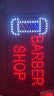 LED Neon Barber Shop Sign 48 * 25cm/55* 33cm Ready-Made LED Signs