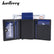 Baellerry Men's Slim RFID Tri-Fold Wallet with Card Holder Pop-Up Ejector Black Home Essentials
