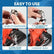 10-19mm Universal Socket Tool Adjustable Adapter Kit DIY & Home Tools
