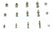 500PCS Bolts Nuts kit M3 M4 M5 Screw Sets Stainless Steel Sink Sunk Head Box Kit DIY & Home Tools