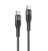PD 60W USB C to Type C Charging Data Cable Fast Charger For iPhone Samsung Mobile Accessories