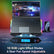 K10 Laptop Cooler Pad W/ Phone Stand RGB Lights PC Accessories