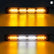 12V 24V 24 LED Strobe Warning Light Amber White Flash Lamp Truck Trailer 4WD Car Accessories