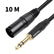 Balanced 6.35mm Stereo TRS to XLR Male Microphone Lead AV Cables 0.3M to 10M AV Cables