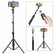 YUNTENG VCT-1388 Aluminum Tripod Selfie Stick with Phone Holder Remote Control Mobile Accessories