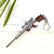 CSGO game AK47 M16 98K UMP9 Gun Key chain 12cm Keyring Home Essentials