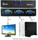 2 Ports VGA 2 In 1 Out Switcher Converter Box AV Adapters