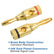 4mm Gold Plated Banana Plug Connector AV adapters