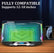 K10 Laptop Cooler Pad W/ Phone Stand RGB Lights PC Accessories
