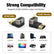 8K HDMI V2.1 Male to Female Up Down Left Right Joiner AV Adapters