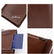 Baellerry Men's Slim RFID Tri-Fold Wallet with Card Holder Pop-Up Ejector Black Home Essentials