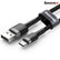 Baseus 2A Black Braided 2m Type C USB C Cable Mobile Accessories