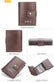 Men's PU Leather RFID Wallet Credit Card Holder Designer Card ID Protection Safe Home Essentials