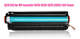 Q2612A Black Toner Cartridge For HP 12A Laser Jet 1010 1012 1020 1022n 2600 page PC Accessories