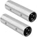 XLR Male to XLR Male Connector T27 AV Adapters