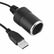 12W USB to 12V Car Cigarette Lighter Socket Adapter Cable Car Accessories