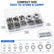 180pcs Stainless Steel Flat Washer Washers Assortment Set DIY & Home Tools