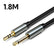Gold 3.5mm Stereo To 6.35mm Mono 1/4 inch Amplifier Guitar AV Cables