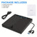 7 In 1 External Drive USB-C 3.0 Burner Player CD DVD Reader Writer RW PC Accessories