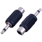 AUX 3.5mm Mono Male to Mono RCA Female Adapter AV Adapters
