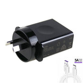 5.2V 7V 9V 12V 24W USB Wall Charger With optional Type-C Cable