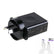 5.2V 7V 9V 12V 24W USB Wall Charger With optional Type-C Cable