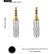 4 Pole 3 Pole Stereo 3.5mm AUX DIY Audio Adapter AV adapters