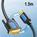 JASOZ HDMI to DVI Cable Male to Male Lead 1.5m/3m AV Cables
