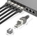 Reusable Cat7 Cat6a Tool Free Rj45 Termination Plug Data & Communication