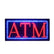 12V Epoxy Resin ATM LED Sign Ready-Made LED Signs