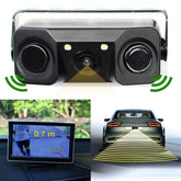 2 in 1 Reversing Camera with Inbuilt Parking Sensors Car Accessories