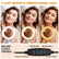 LED Ring Light Selfie Ring Lamp W/ Phone Holder Online Photo Take Table Stand Mobile Accessories
