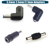 DC Male to Female Size Converter 90-degree Adapter Power supply/Charger