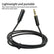 AUX Cable 3.5mm Stereo Male to Female Fabric Extension Cable AV CABLES