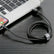 Baseus 1-2M Charging Cable For iPhone Gray & Black Cafule Fast USB 1.5A-2.4A Mobile Accessories