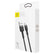 Baseus 1-2M Charging Cable For iPhone Gray & Black Cafule Fast USB 1.5A-2.4A Mobile Accessories