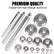 17Pcs Wheel Bearing Race Seal Bush Driver Set Tool Automotive Tools