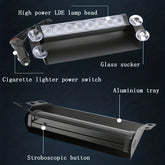 8LED Beacon Strobe Light Windshield Dash Car Accessories