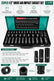 XTUOSEN 35PCS 1/2" Drive DR Air Impact Socket Set Automotive Tools