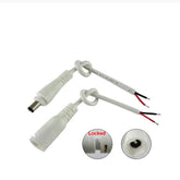 12V 5.5x2.1mm DC Power Socket Male Female Connector (L19/20) CCTV Camera Accessories
