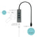 Ethernet 1000Mbps Type-C USB 3.0 HUB W/ RJ45 Adapter PC Accessories
