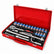 24Pcs Drive Socket Ratchet Wrench Set Automotive Tools