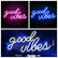 USB Powered Good Vibes Ready-Made LED Signs