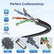 5 Meter 3 in 1 Power Cable For Starlink Mini Car Accessories